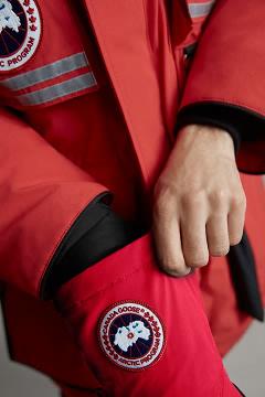 Accesorios Canada Goose Hombre Mexico - Snow Mantra Guantes Rojos NQ6742951